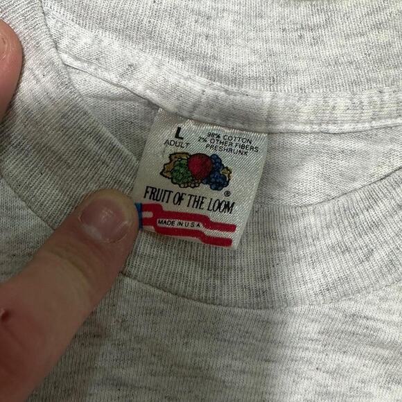 Vintage 90s Single Stitch Jell-O Promo Tee Mens Large Grey "I Got The Set" Shirt - Picture 4 of 4